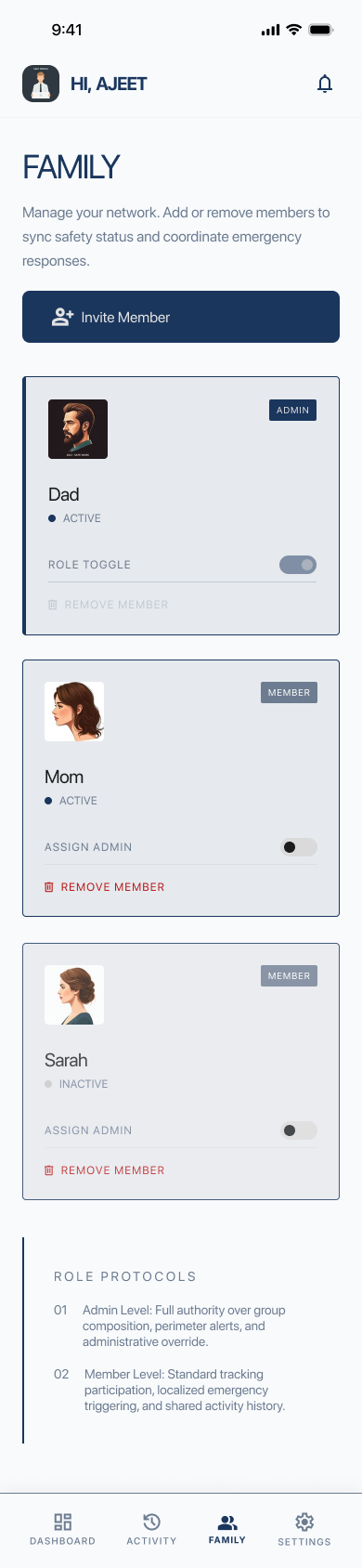 Family Management